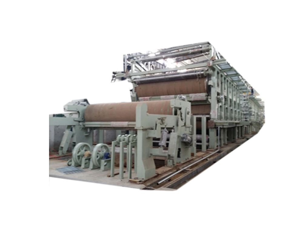 Corrugated paper machine