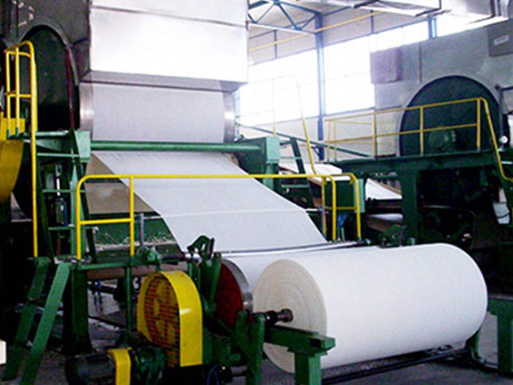 Model 1092-2100 breathing air hood toilet paper machine